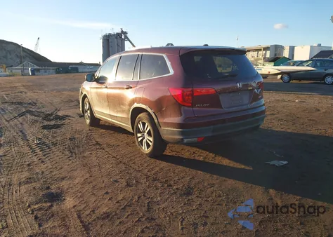 2018 Honda Pilot Ex z USA, uszkodzony, nr VIN 5FNYF6H36JB057776